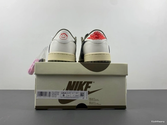 Kick Theory DM7866-200 OLIVE SCOTT X LOW TRAVIS JORDAN AIR 1 OG MEDIUM 0704